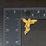 Vintage GIOVANNI Signed Gold Angel Cherub 1.25” Pin Photo 11