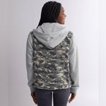 Buckle Gilded Intent Washed Camo Canvas Hooded Jacket Photo 1