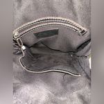 st. john's bay  Black Leather Back Pack Adjustable Purse Photo 6