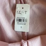 Loft Beach Light Pink Drawstring Waist Eyelet Trim Pants Size Small Photo 7