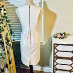 Shoshanna  White Cutout Sheath Dress Photo 4
