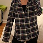 The Vintage Shop Trendy Vintage flannel ‘I woke up like this’ Photo 3