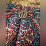 Tommy Hilfiger  Paisley Scuba Sheath Dress Size 14 Pink Multi Business Work Wear Photo 9