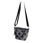 INC International Concepts Black and White Geometric Crossbody Bag Photo 0
