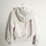 Alo Yoga Faux Fur Foxy Jacket Ivory L Photo 8