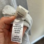 AGOLDE  grey ribbed maya scoop neck long sleeve Photo 6