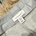 Topshop New jersey twill flare pant in Gray Size 6 Photo 3