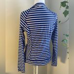 Cabaña life swim‎ Navy and White Striped Zip Photo 4