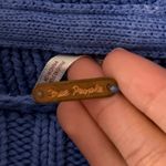 Free People Lavender Cable Knit Turtleneck Sweater Photo 3