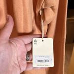 a.n.a  New Approach Crew Neck Sweatshirt Elastic Waist Orange Sandstone Size XXLT Photo 3