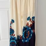 Farm Rio Martina Printed Pull-on Wide-Leg Pants, Size M Photo 10