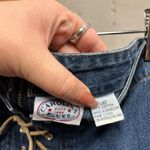 Carolina Blues Lace Up Suede Leather Tie Denim Maxi Skirt Renaissance Modest 10 Photo 3