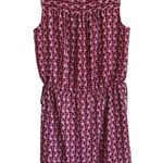 Gap Petite Sleeveless Tie Waist Shirtdress Kidney bean - Excellent MP Photo 2