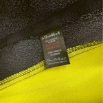 Miss Selfridge Embellished Colorblock Top Size US 8 / UK 12 Neon Yellow & Black Photo 2