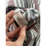 Free People  Mod Striped Women's Sz 4 Pants Cropped‎ Business Professional Photo 3