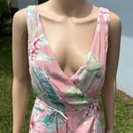 Privacy Please “Wilson” Dress in Coral Palm sz M Photo 4