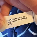 Ralph Lauren Polo  Women's Navy White Stripe V Neck Long Sleeve T Shirt Top XL Photo 5