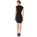 Helmut Lang $595  asymmetrical hem little black dress M Photo 4