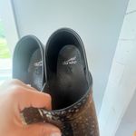 Dansko  Black Silver Animal Printed Clogs Slip-Resistant Nursing Shoes 41/10.5-11 Photo 8