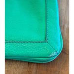 J. CREW Handbag Kelly Green Leather Crossbody Bag‎ 3 Photo 9