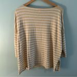Lilly Pulitzer Elba Camel and White Sweater. Size Medium. Photo 5