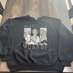 Marilyn Monroe  Graphic Black Sweater Photo 0