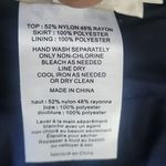 David's Bridal  Navy Blue Halter Style Dress Photo 6