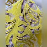 Maeve  by Anthropologie NWT Yellow Embroidered Lace Mini Dress Size 6 Photo 16