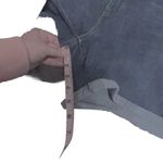 Levi's Women's Denim Shorts Mid Length Hyper Soft Dark Wash Plus Size 16/W33 New Photo 7