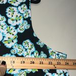 Kaari Blue  curvy women's plus size 2X turquoise jolie pullover floral tank top Photo 5