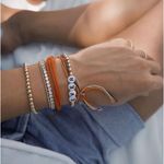 Alexa Leigh Crystal Tennis Bracelet in Gold One Size Womens Jewelry Photo 4