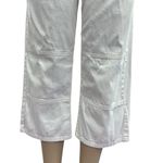 Baby Phat Y2K White Cotton Spandex Blend Denim Wide Leg Cropped Jeans Juniors 9 Photo 4