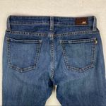 Parker Jeans Womens Size 7 Stretch Mid Rise Distressed Medium Wash Denim Skinny Blue Photo 6