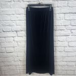 TR Bentley Women's NWT Black Velvet Whimsigoth Maxi Skirt Size Medium Photo 4