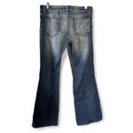 Arizona Jeans Co Jeans Women's Vintage Medium Wash Flare Denim Stretch Sz 11 Y2K Photo 2