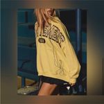 Free People NWT FP Movement Best Of Logo Hoodie - sour citrus combo - XS Photo 5