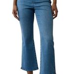 American Eagle  Pull On High Waisted Kick Bootcut Crop Jean medium NWT Photo 0