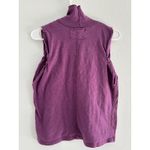 We The Free Tank Top Womens Sm Mock Neck Sleeveless Ribbed Purple Boho Indie Photo 1