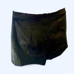 Windsor Black Faux Leather Women's Mini Shorts XL Photo 0