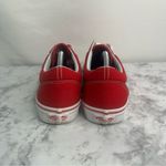 Vans Old Skool Canvas Red White Unisex Shoe Size 7 or 8.5 SKU#24388 Photo 5