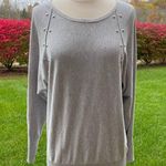 Jennifer Lopez Studded Cold shoulder Sweater Photo 2