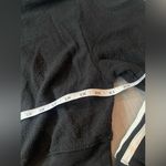 PINK - Victoria's Secret Victoria’s Secret PINK Preppy Cropped Polo Sweatshirt Black White Small Photo 10