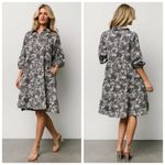 Baltic Born  Dakota Navy Botanical Badydoll Dress Photo 0