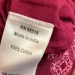 Coldwater Creek  Pink Ombré Tiered Lined Broomstick Cotton Elasticated Waist M Photo 4