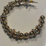 Sugarfix  by Baublebar gold hoop ball CZ ring fashion earring New size medium Photo 0