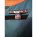 Black Halo  Green puffy sleeve front ruched Green St .Patricks dress 0 Photo 3