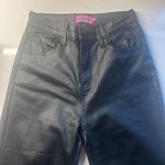 Edikted  Leather Flare Pants Photo 2
