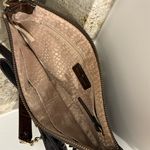 Kate Spade  Knightsbridge Byrd Clutch Handbag Chestnut Brown Patent Leather Photo 5