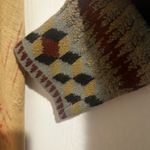 Vertigo Paris  oversized floral Intarsia open cardigan size M/L boho cozy Photo 6