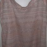 American Eagle Glittery Pink Tank Photo 2
